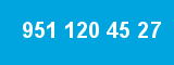 951 120 45 27 951 120 45 27